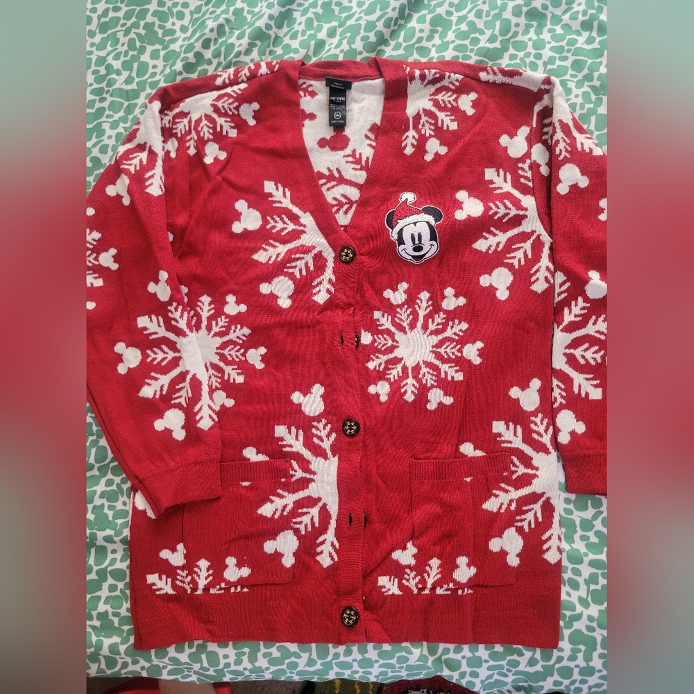 Mickey Mouse Christmas Cardigan